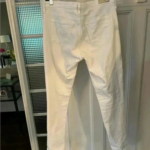 AG Adriano Goldschmied women’s white skinnny jeans size 29 regular - Picture 2 of 7